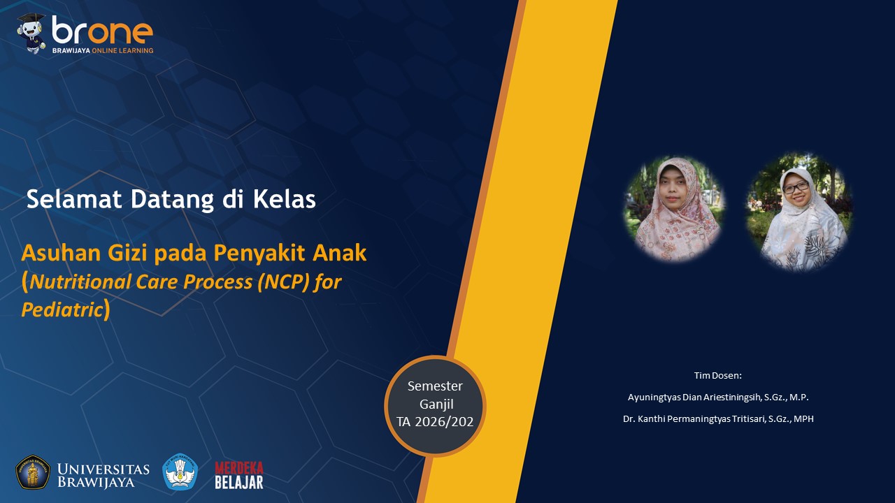 Asuhan Gizi pada Penyakit Anak