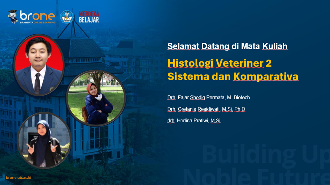 Histologi Veteriner 2 (Sistema dan Komparativa)