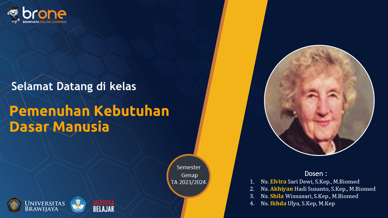 Pemenuhan Kebutuhan Dasar Manusia