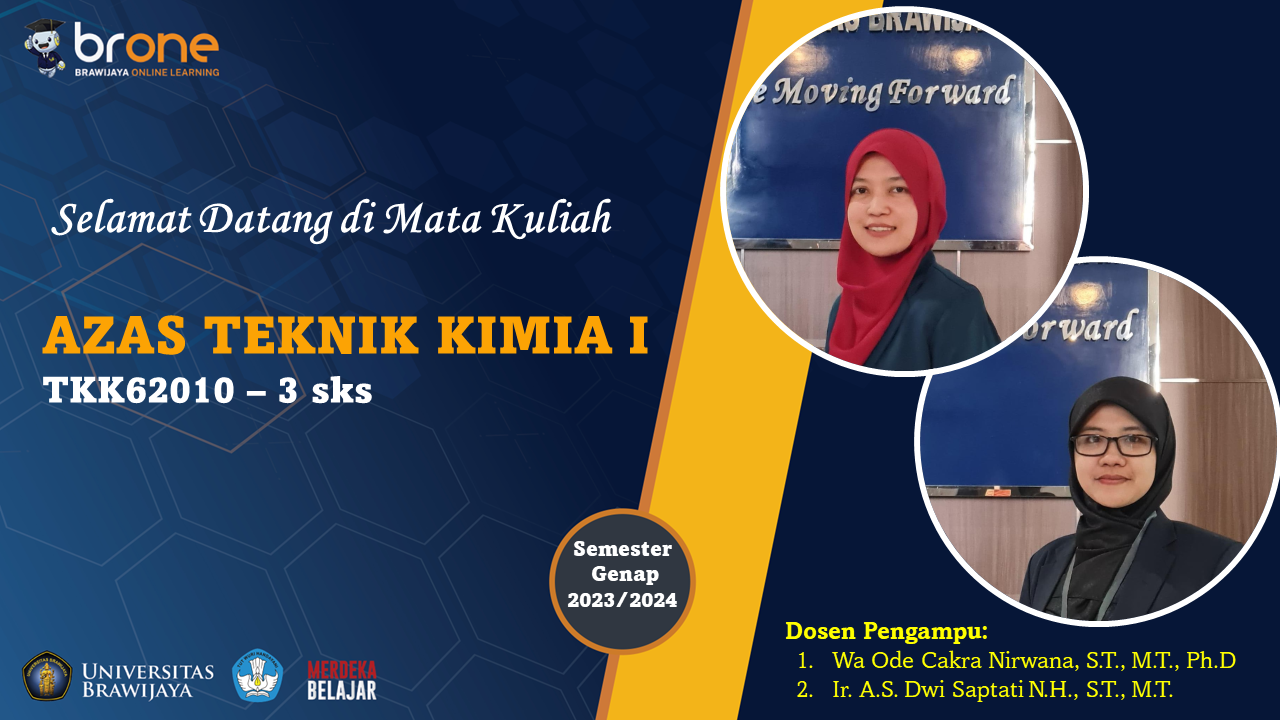Azas Teknik Kimia I
