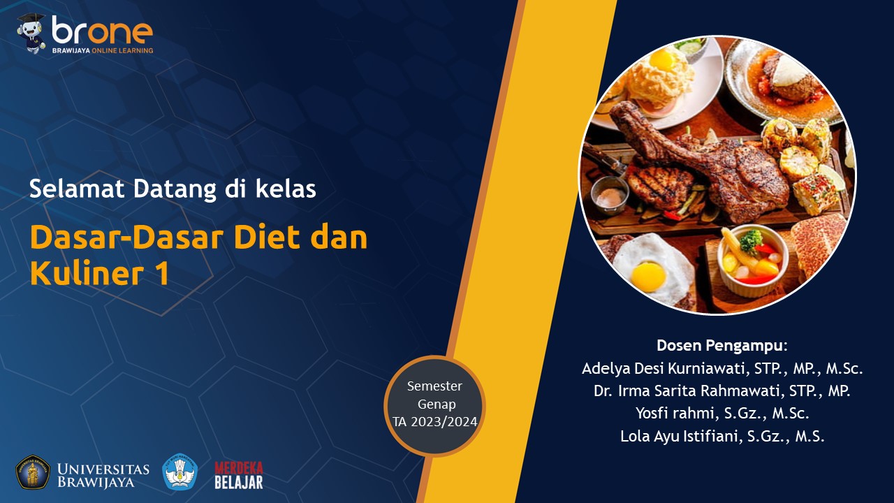 Dasar-Dasar Diet dan Kuliner 1 