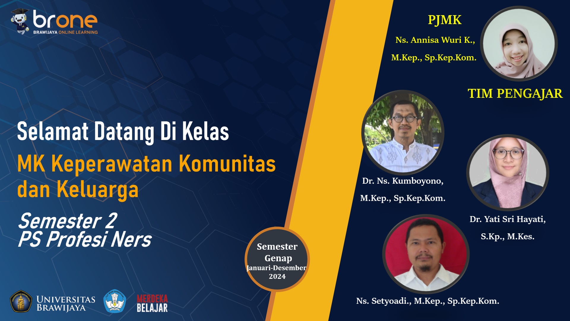 Keperawatan Komunitas dan Keluarga (KK) Profesi (2023 Genap) (2R1, 2R2)