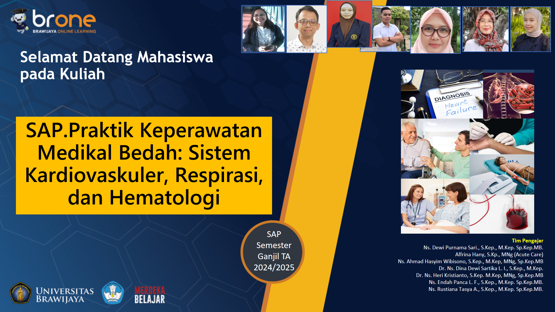 SAP Praktik Keperawatan Medikal Bedah: Sistem Kardiovaskuler, Respirasi, dan Hematologi