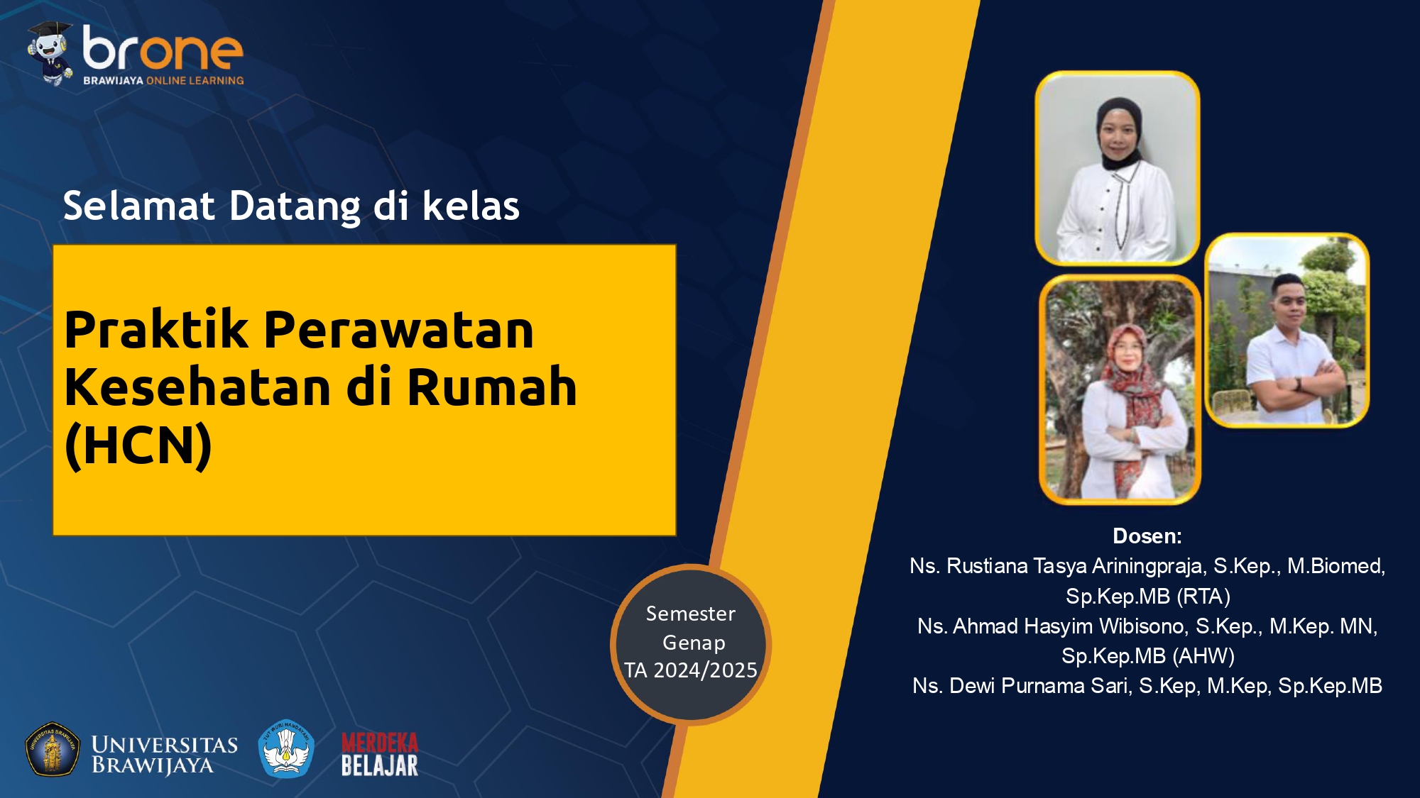 Mata kuliah Pilihan: Praktik Perawatan kesehatan di rumah