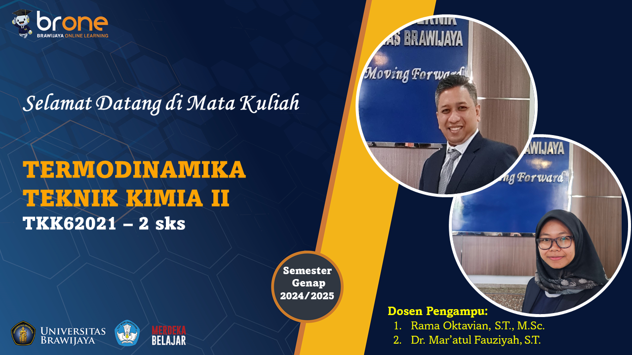 Termodinamika Teknik Kimia II