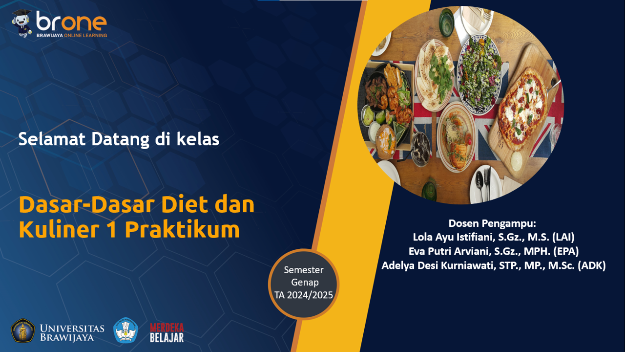 Dasar-Dasar Diet dan Kuliner 1 (P)