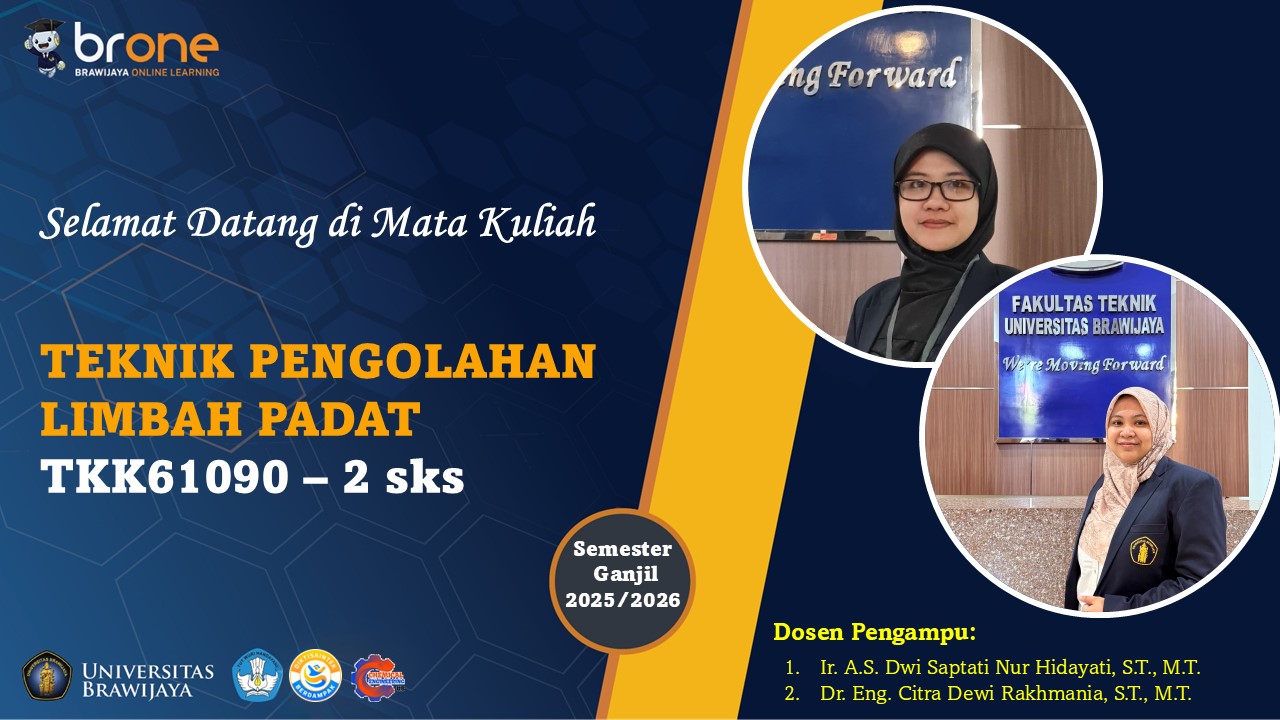 Teknik Pengolahan Limbah Padat GJL 2025-2026
