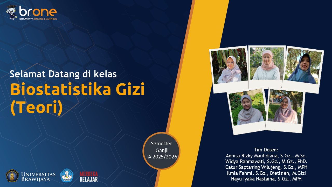 3. Metode Ilmiah: Biostatistika Gizi