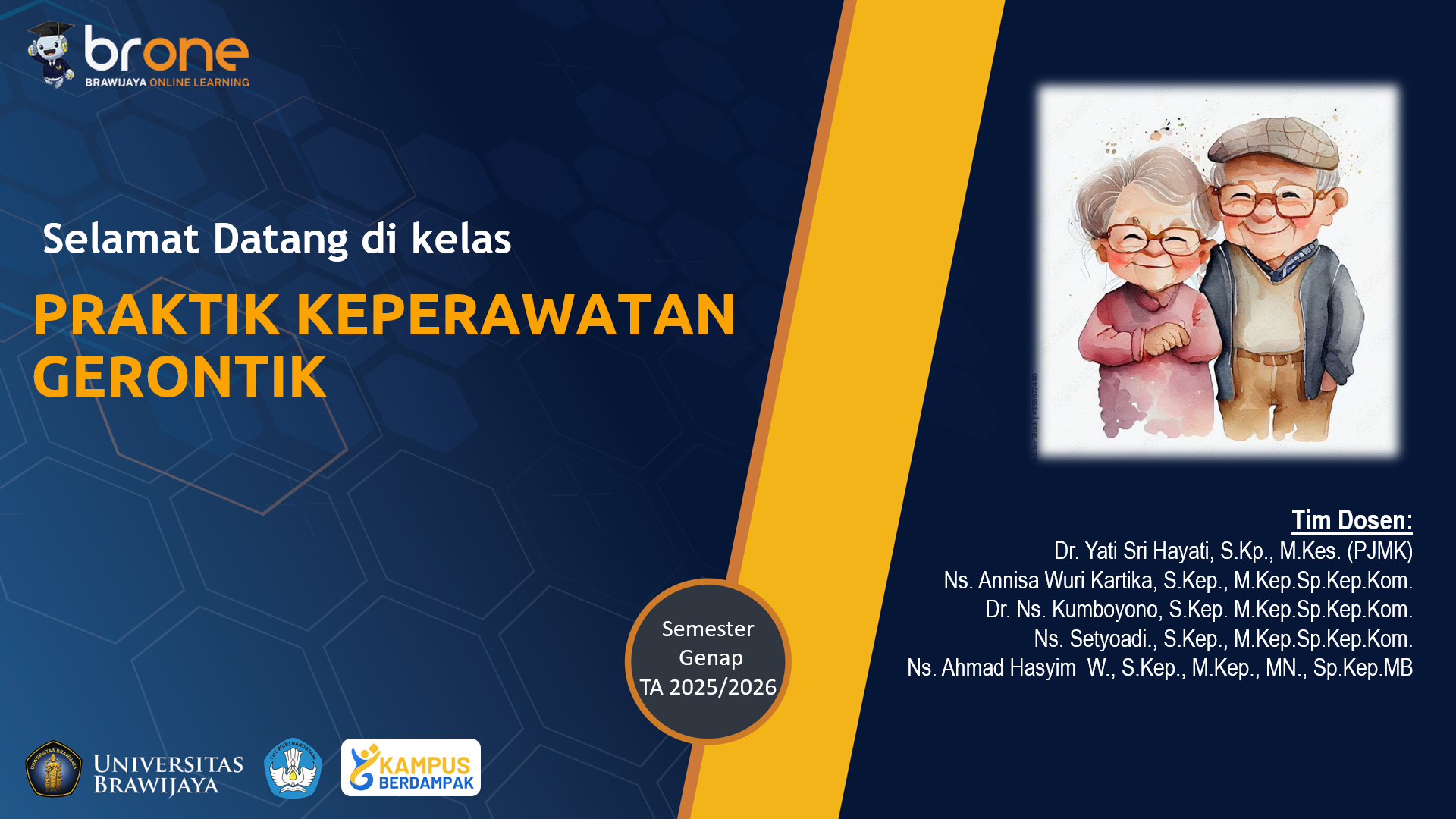 Praktik Keperawatan Gerontik Genap 2025/2026