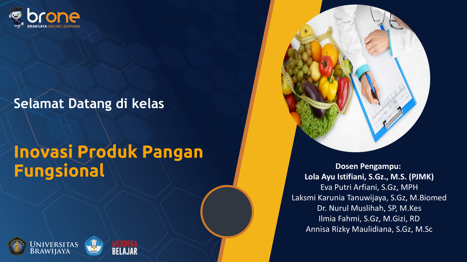 Inovasi Produk Pangan Fungsional