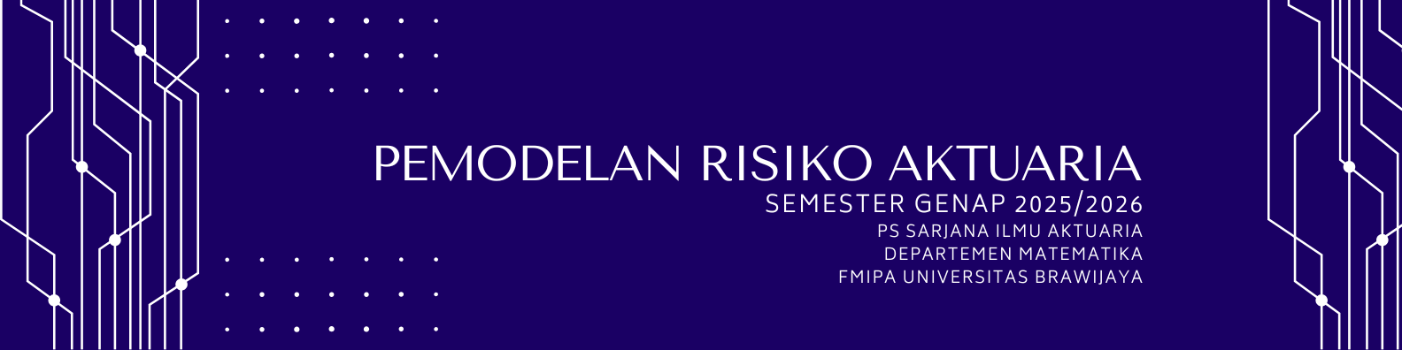 Pemodelan Risiko Aktuaria