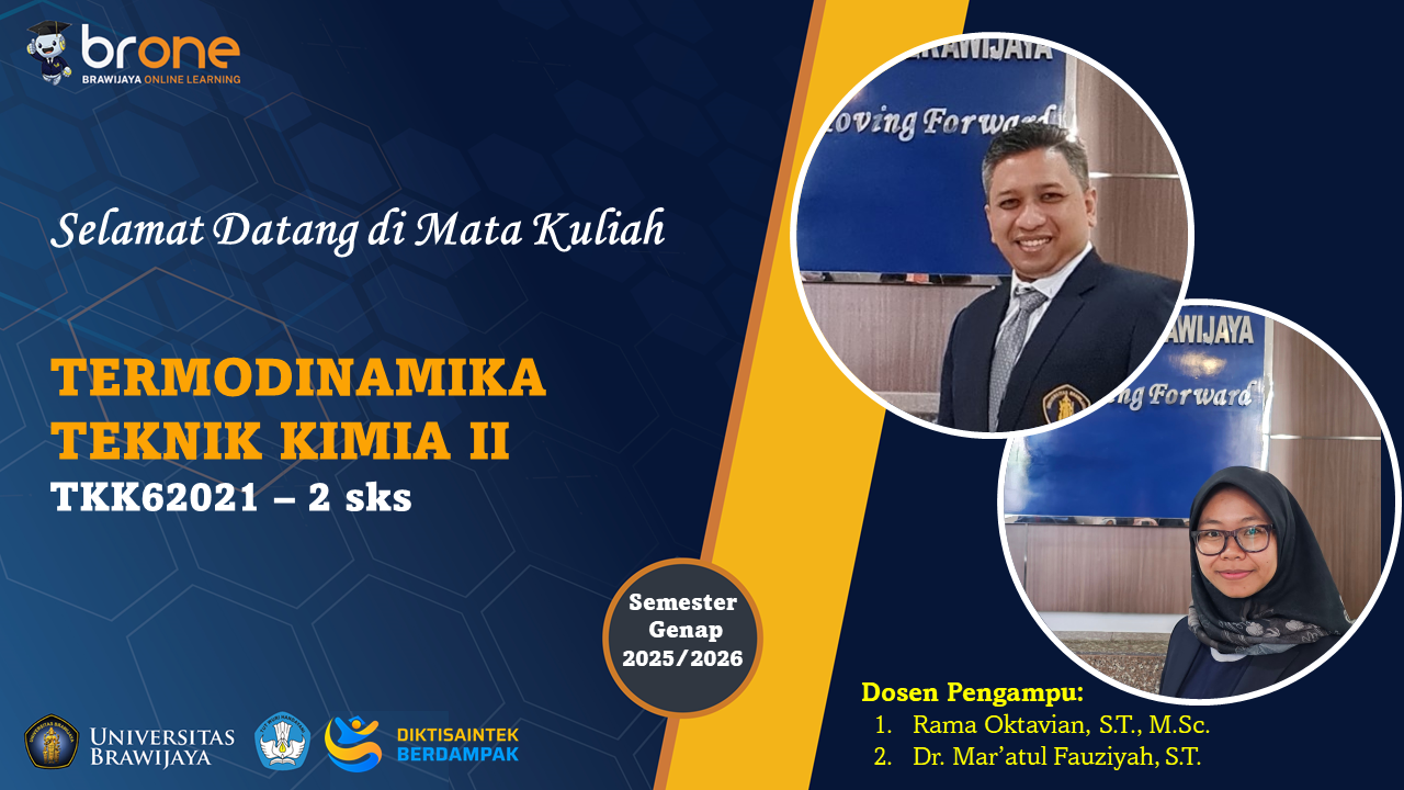 Termodinamika Teknik Kimia II